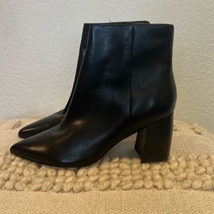 Marc Fisher leather booties